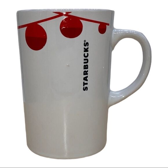 Starbucks 2012 Retired Christmas Holiday Latte Coffee Mug - Picture 1 of 7